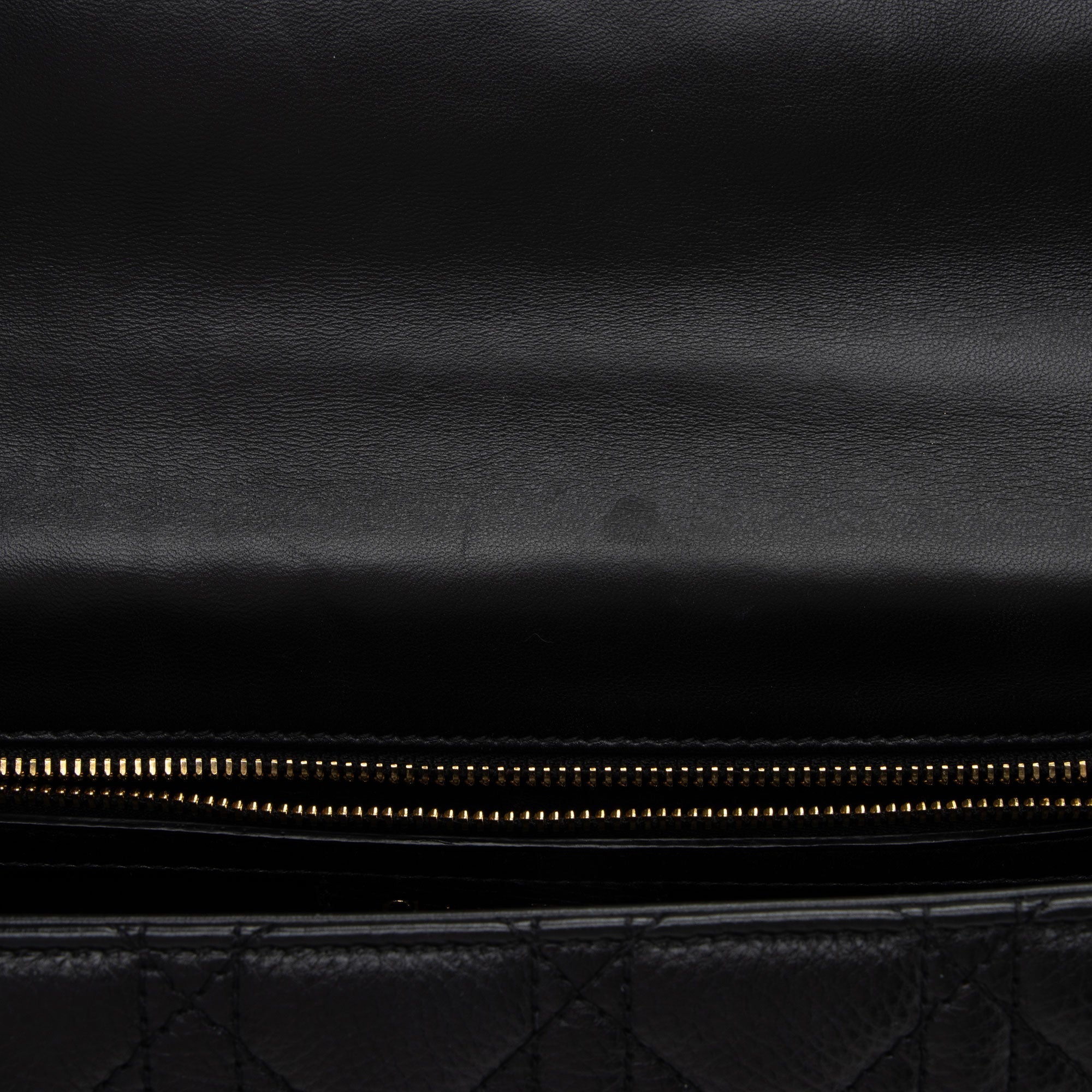 Dior Cannage Calfskin Caro Large Shoulder Bag (SHF-NckJ9e)