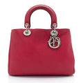 Dior Calfskin Diorissimo Medium Tote (SHF-TPgZYo)