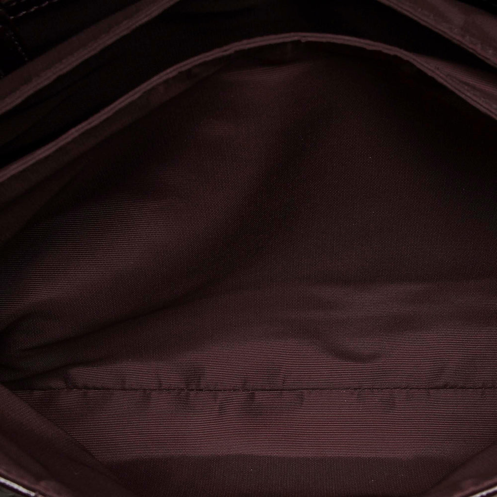Dior Cannage Miss Dior Patent Leather Flap Bag (SHG-12889)