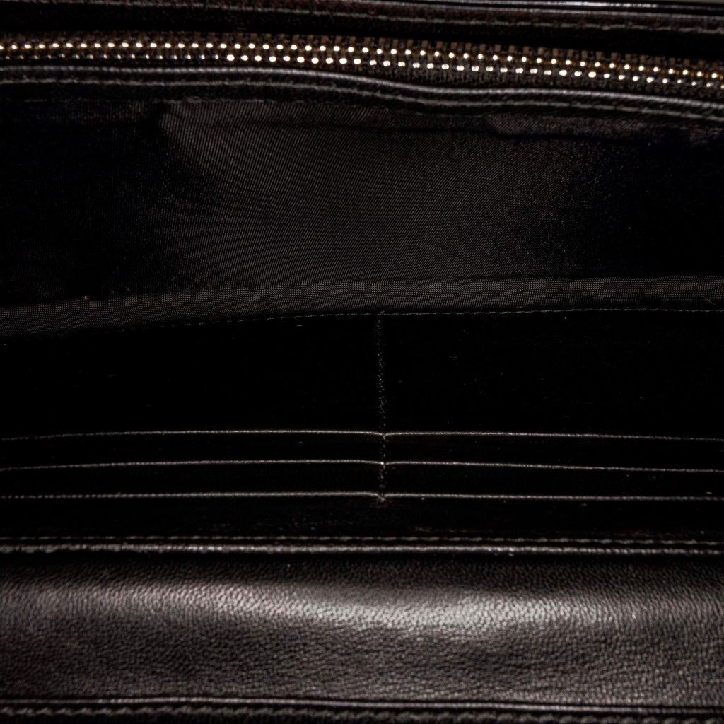 Dior Cannage Patent Leather Chain Flap (SHG-21783)