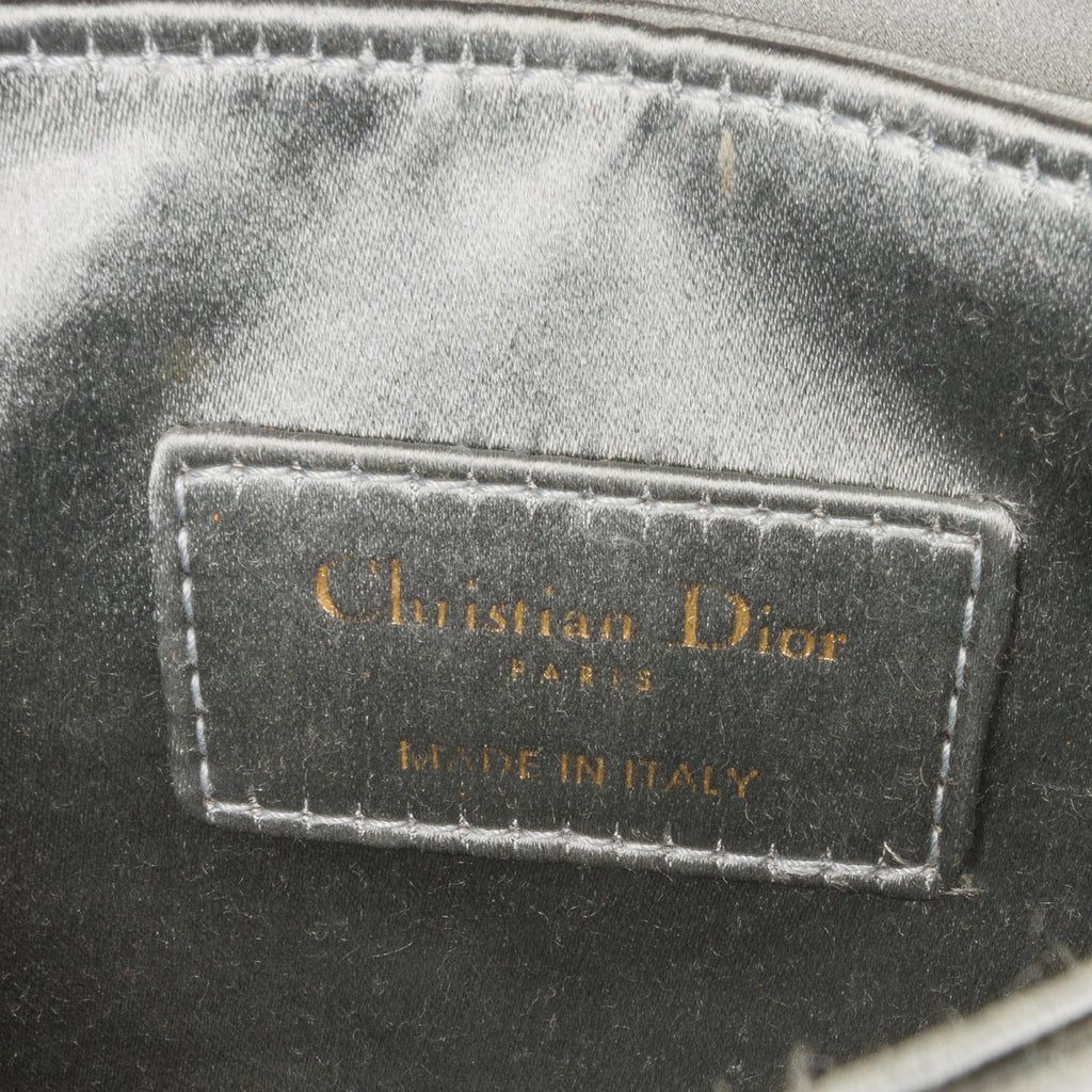 Dior Crystal Embellished Satin Saddle Bag (SHG-FnQ7MS)