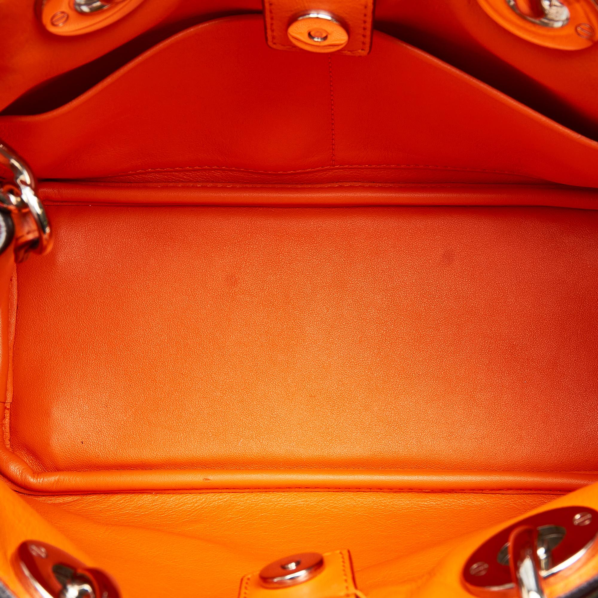 Dior Diorissimo Leather Satchel (SHG-25814)