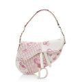 Dior Diorissimo  Flowers Saddle Shoulder Bag (SHF-20424)