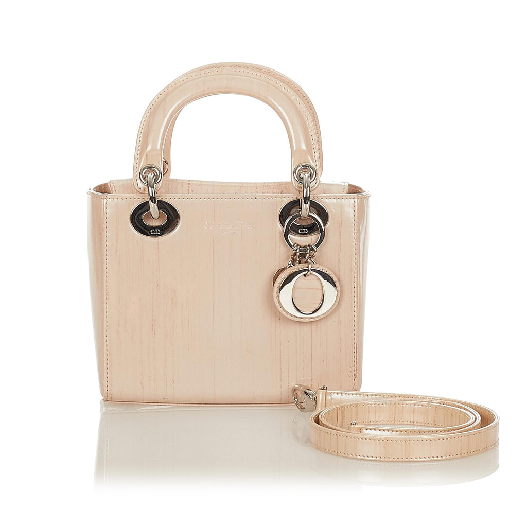 Dior Lady Dior Leather Satchel (SHG-25528)