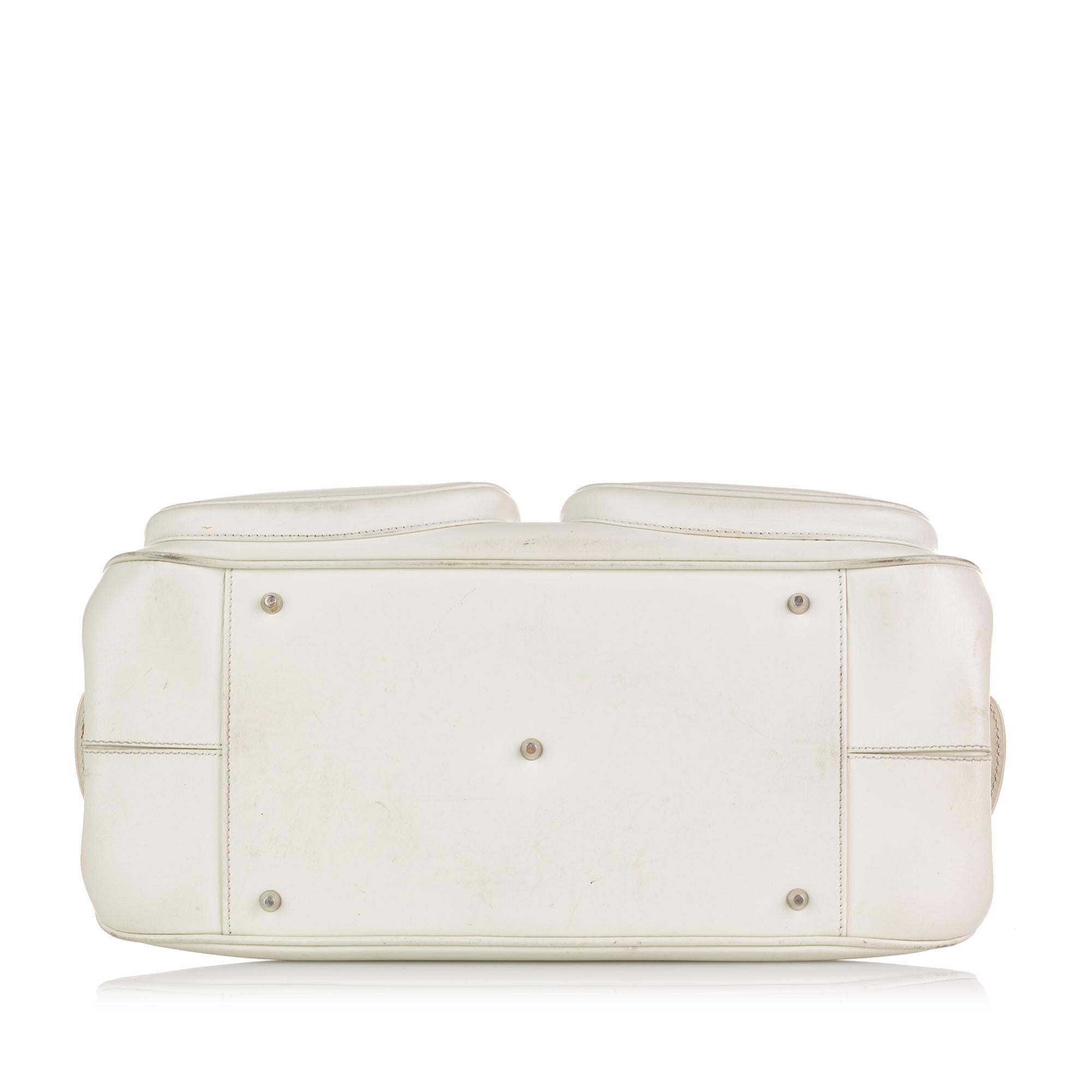 Dior Leather Detective Handbag (SHG-35938)