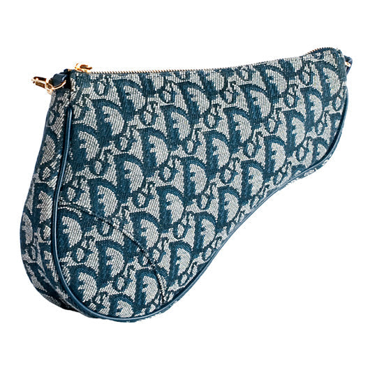 Dior  Oblique Mini Saddle Bag (SHF-7rBs3s)