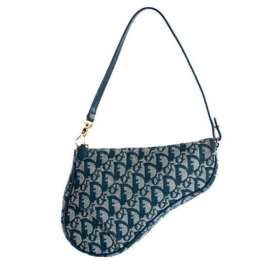 Dior  Oblique Mini Saddle Bag (SHF-7rBs3s)