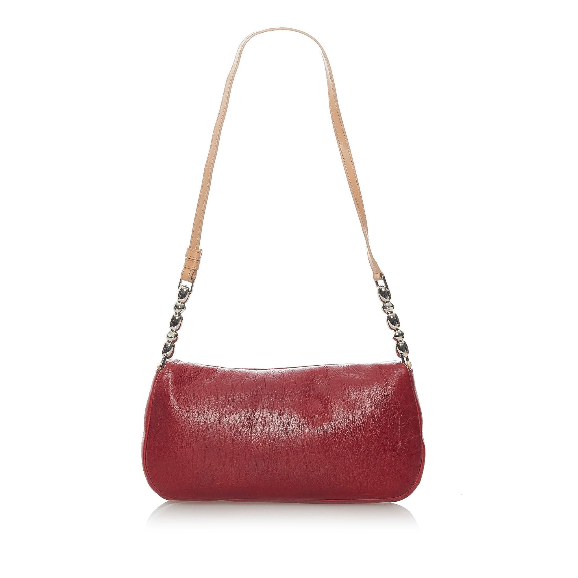 Dior Malice Leather Baguette (SHG-30512)