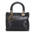 Dior Medium Cannage Lady Dior (SHG-LLvfRf)