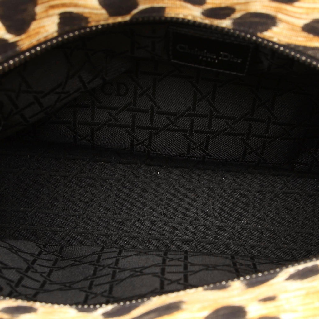 Dior Canvas Medium Lady Dior Satchel (SHG-27769)