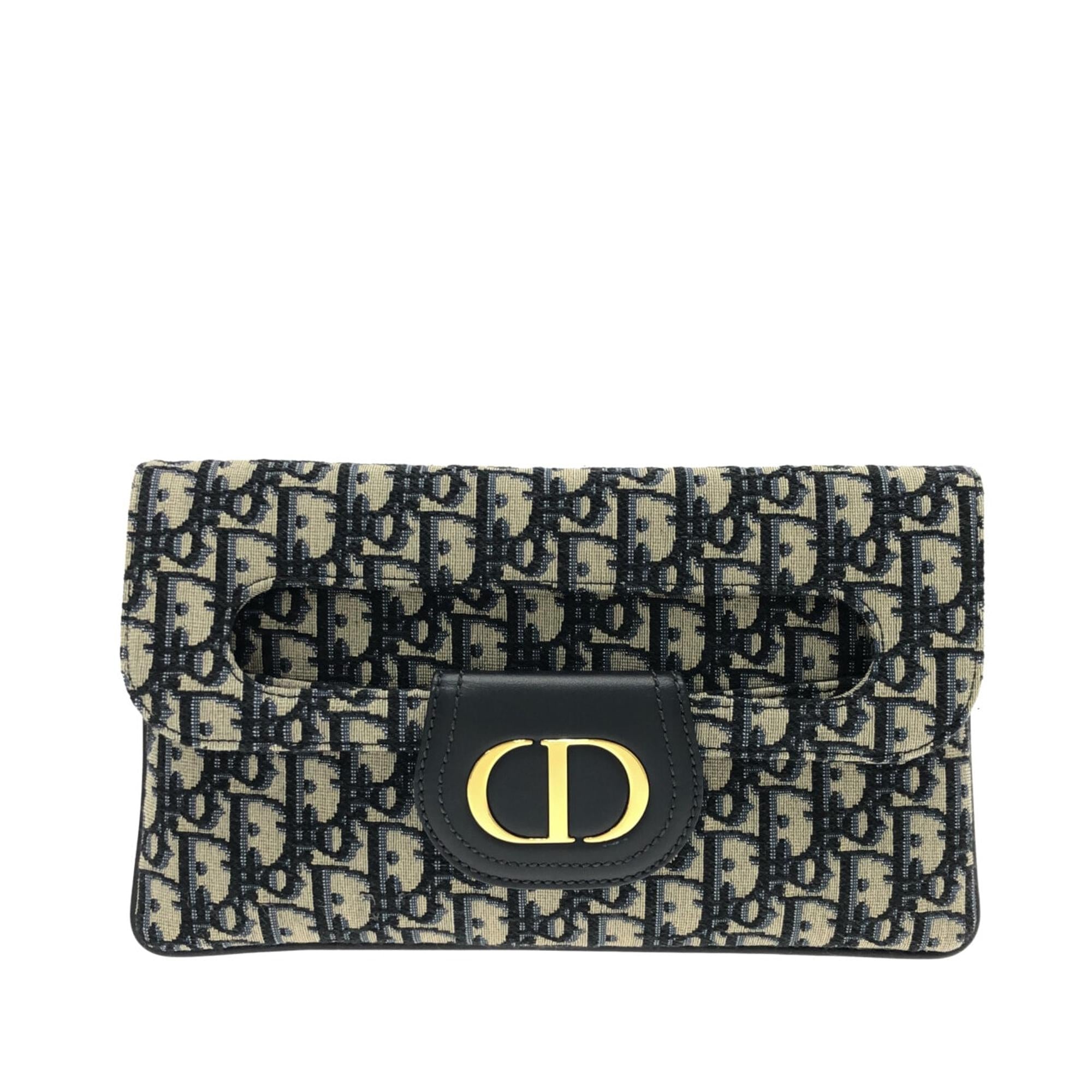 Dior Medium Oblique DiorDouble Chain Bag (SHG-B6xBz3)