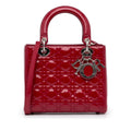 Dior Medium Patent Cannage Lady Dior (SHG-FO9dV4)