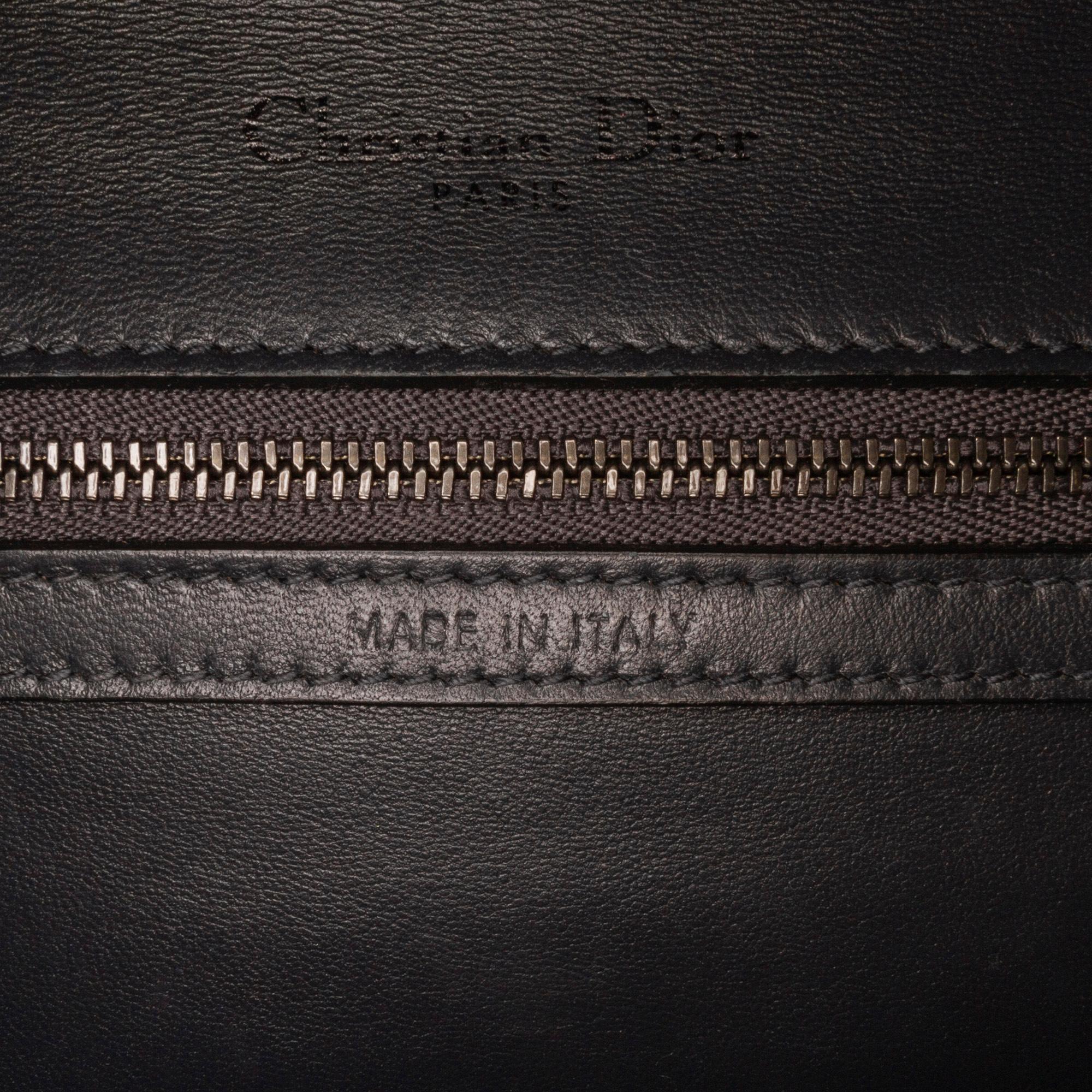 Dior Microcannage Diorama Patent Leather Crossbody (SHG-HT2Mut)