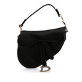 Dior Mini Crystal Embellished Satin Saddle Bag (SHG-Jra98V)