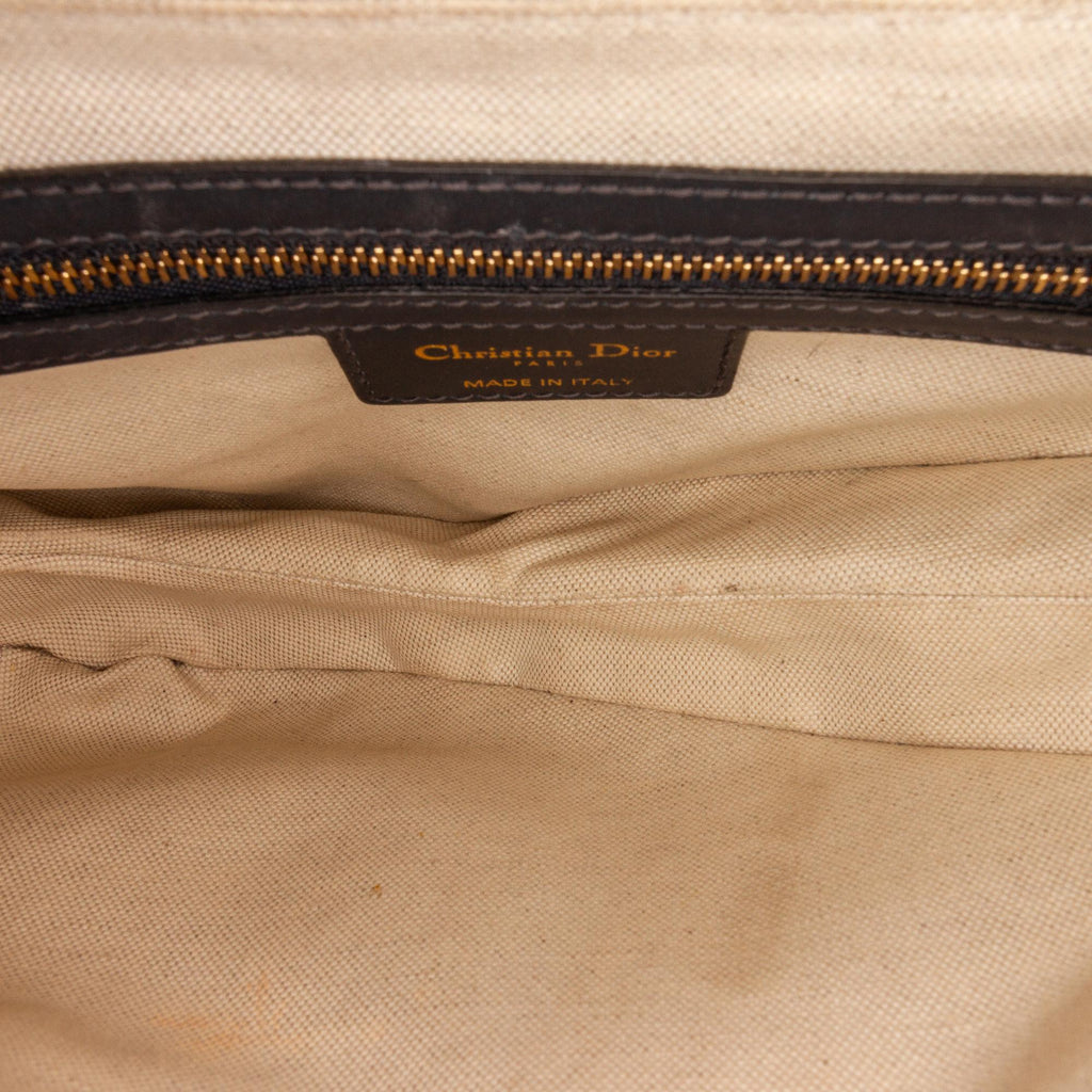 Dior Oblique Canvas Saddle (SHG-27dmG8)