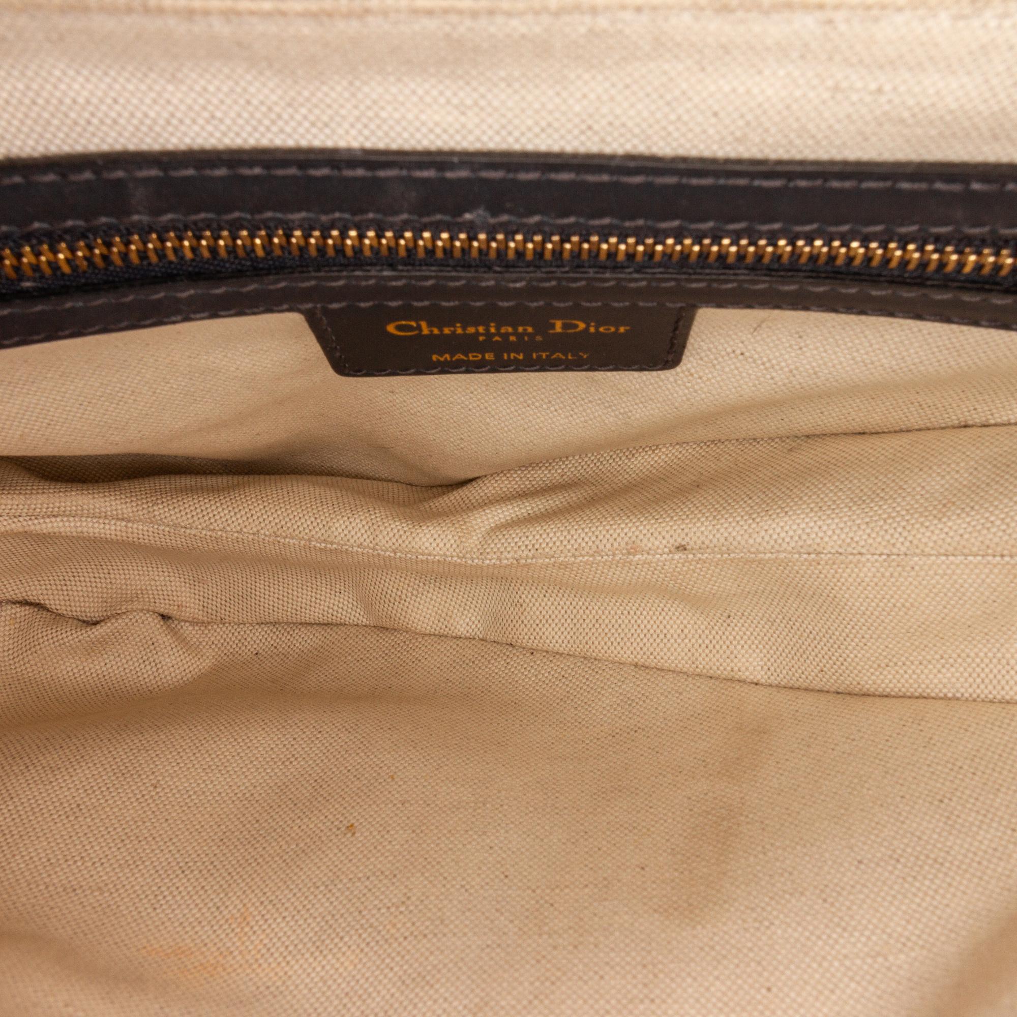 Dior Oblique Canvas Saddle (SHG-27dmG8)