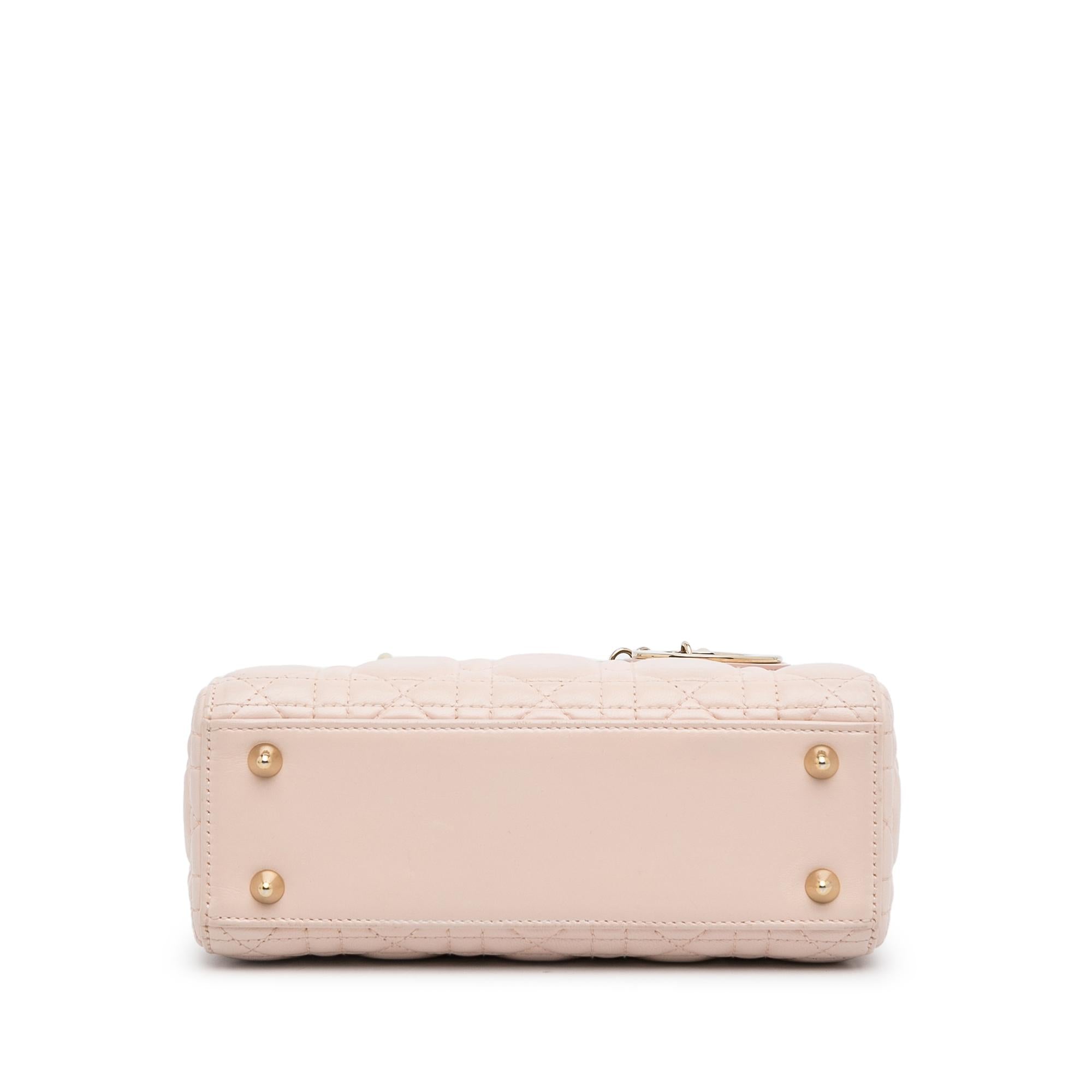 Dior Small Cannage Lady Dior My ABCDior (SHG-sBrwwW)