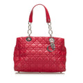 Dior Small Cannage Lady Dior Soft Shopping Tote (SHG-hBQtFf)