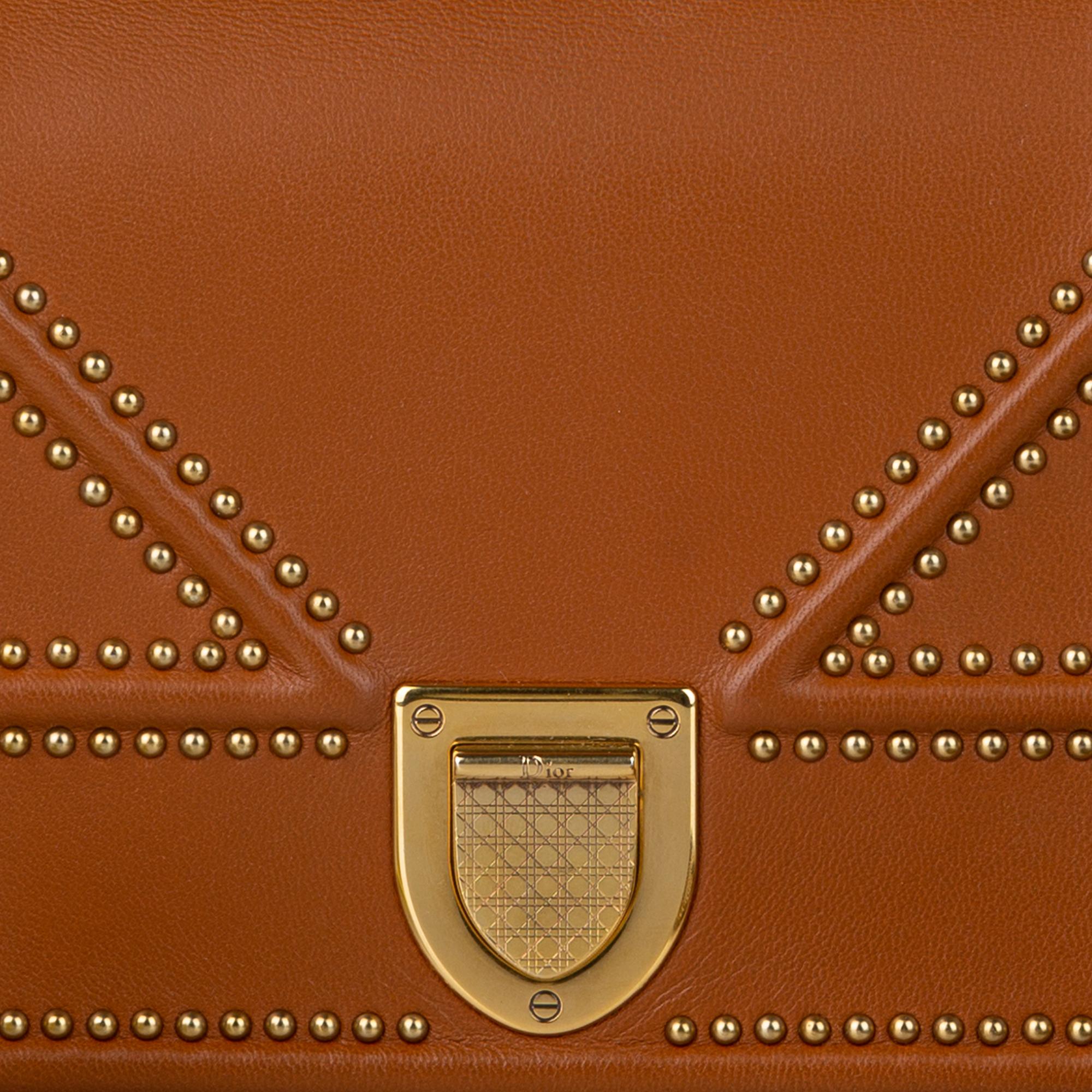 Dior Small Studded Diorama Crossbody Bag (SHG-32613)