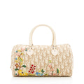 Dior  Embroidered Flowers Satchel (SHF-18817)