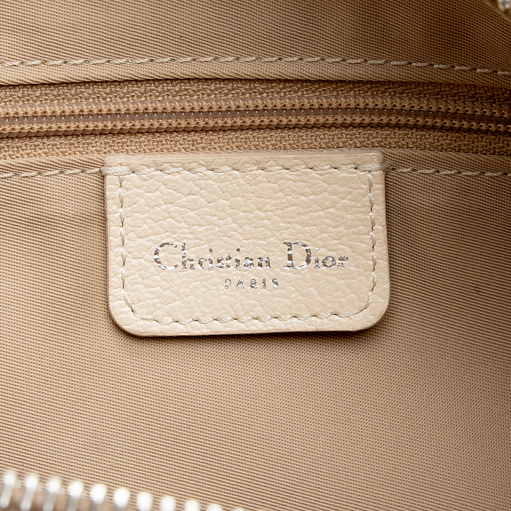 Dior  Embroidered Flowers Satchel (SHF-18817)