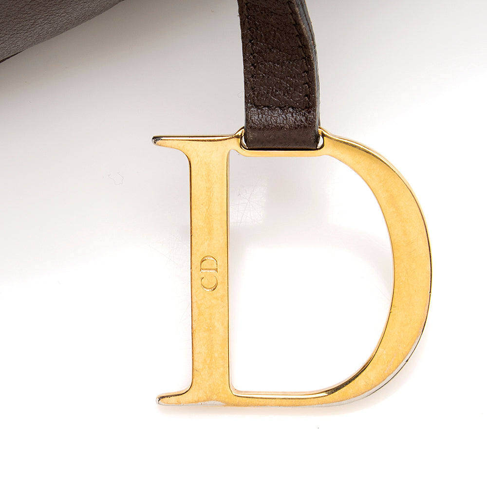 Dior  Leather Saddle Bag (SHF-19036)