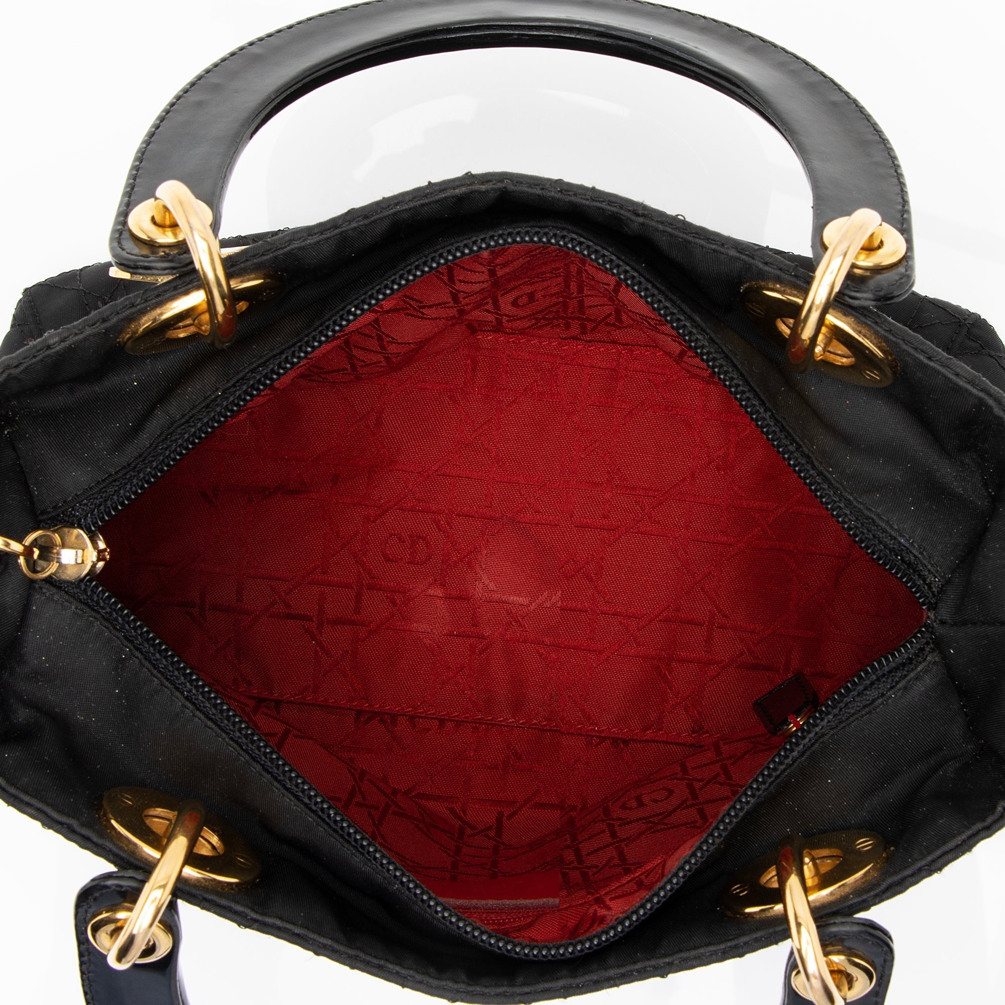 Dior  Nylon Lady Dior Medium Tote (SHF-23881)