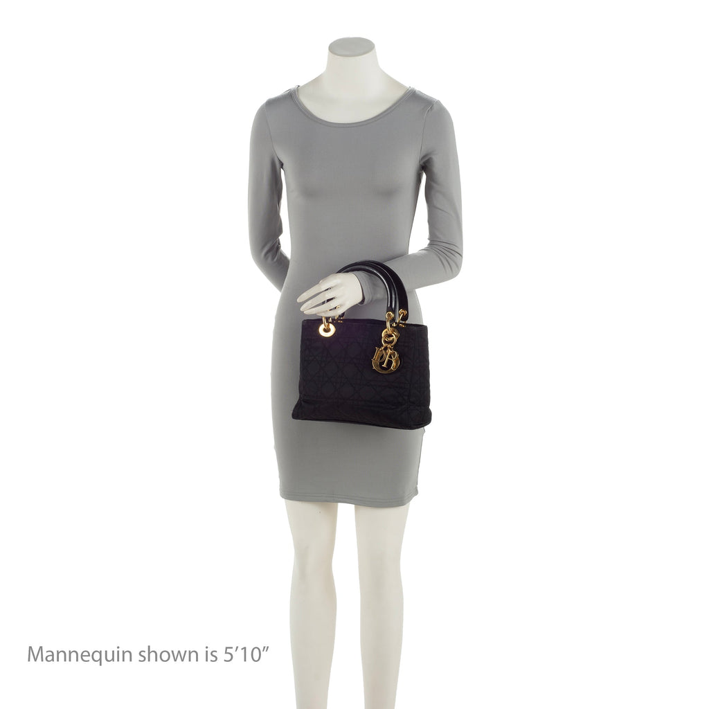 Dior  Nylon Lady Dior Medium Tote (SHF-23881)