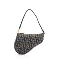 Dior  Oblique Mini Saddle Bag (SHF-21371)
