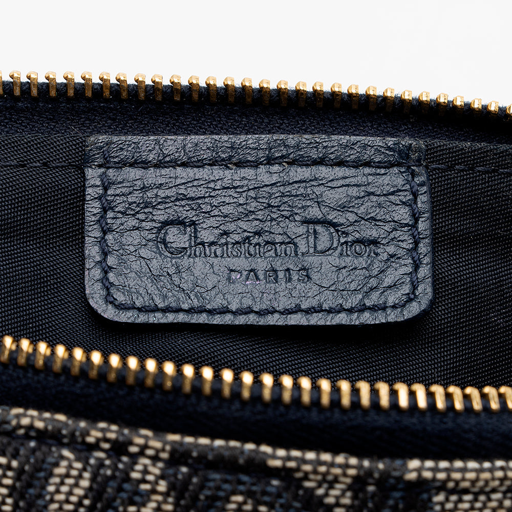 Dior  Oblique Mini Saddle Bag (SHF-21371)
