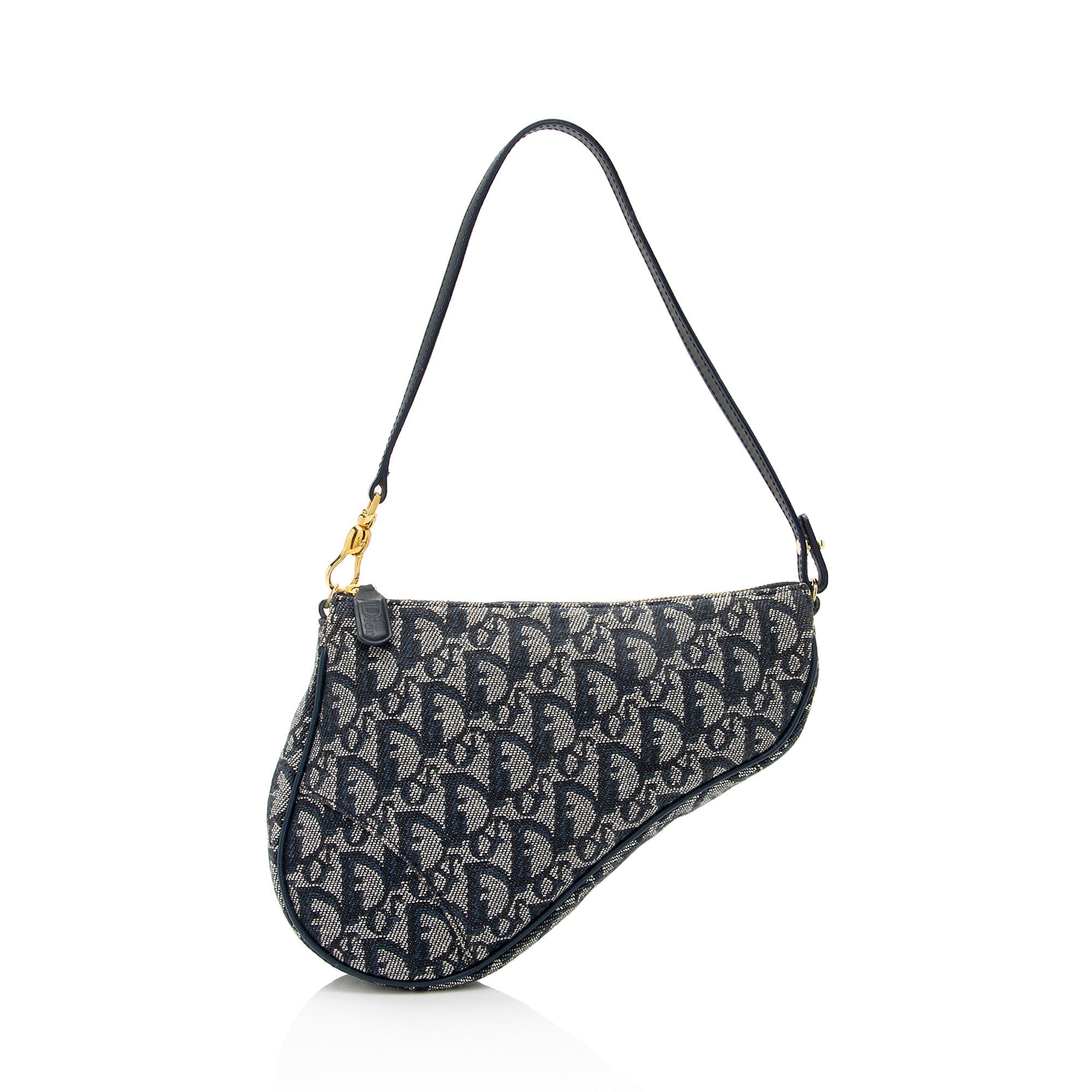 Dior  Oblique Mini Saddle Bag (SHF-7rBs3s)