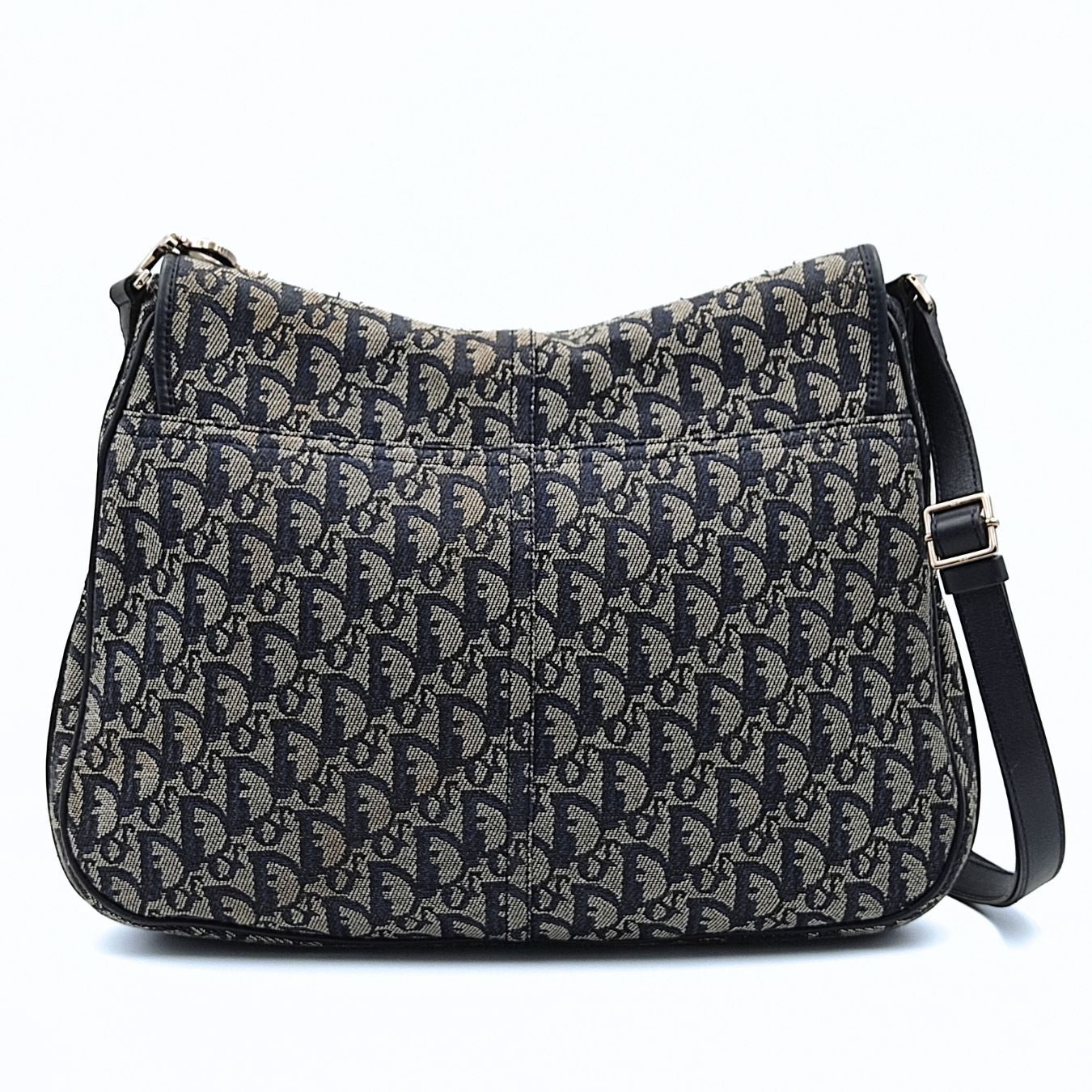 DIOR Saddle large shoulder bag in monogram canvas