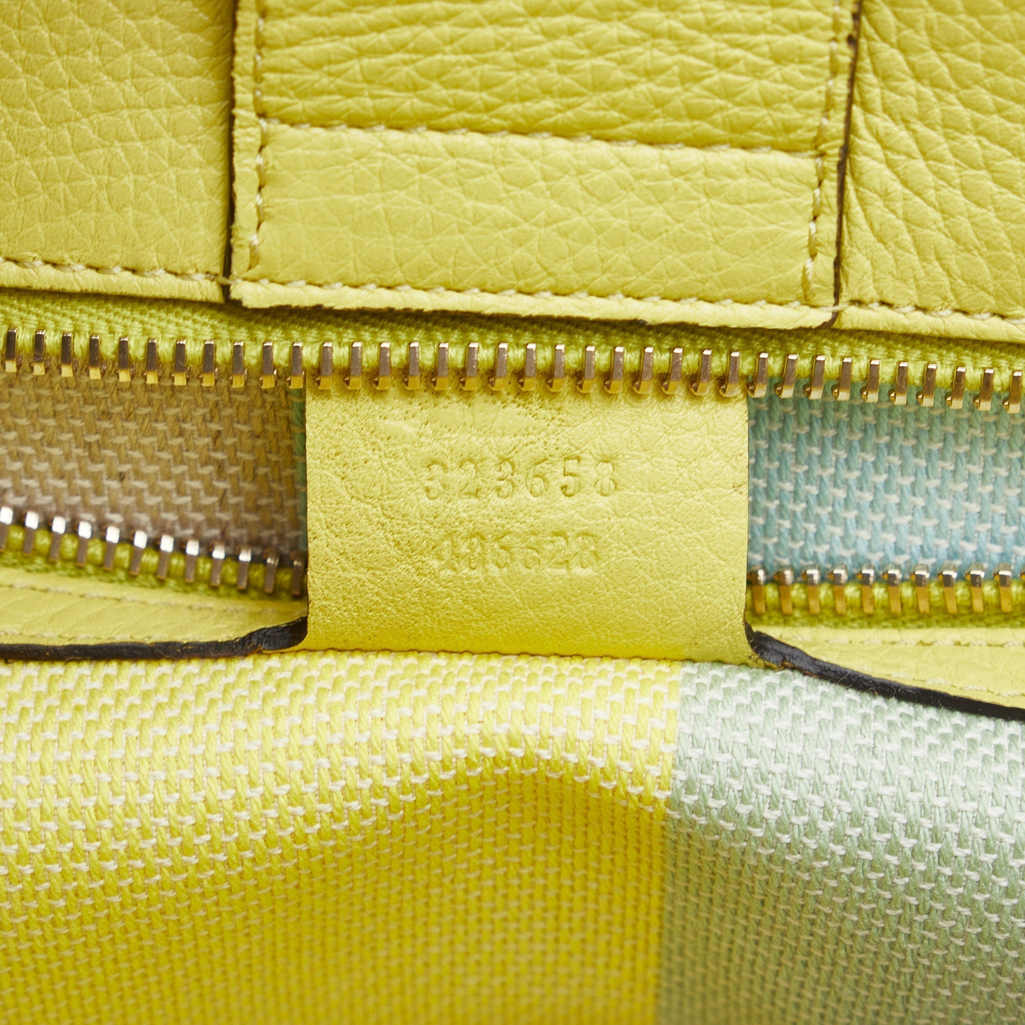 GUCCI Large Bamboo Raffia Satchel