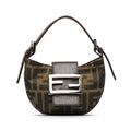 FENDI Mini Zucca Croissant Baguette