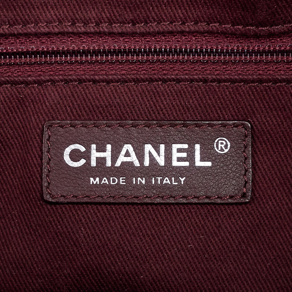 Chanel In the Mix Large Iridescent Calfskin Tote Bag