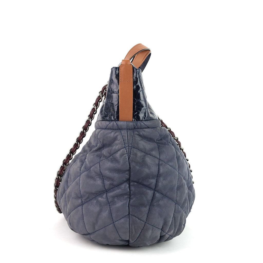 Chanel In the Mix Large Iridescent Calfskin Tote Bag
