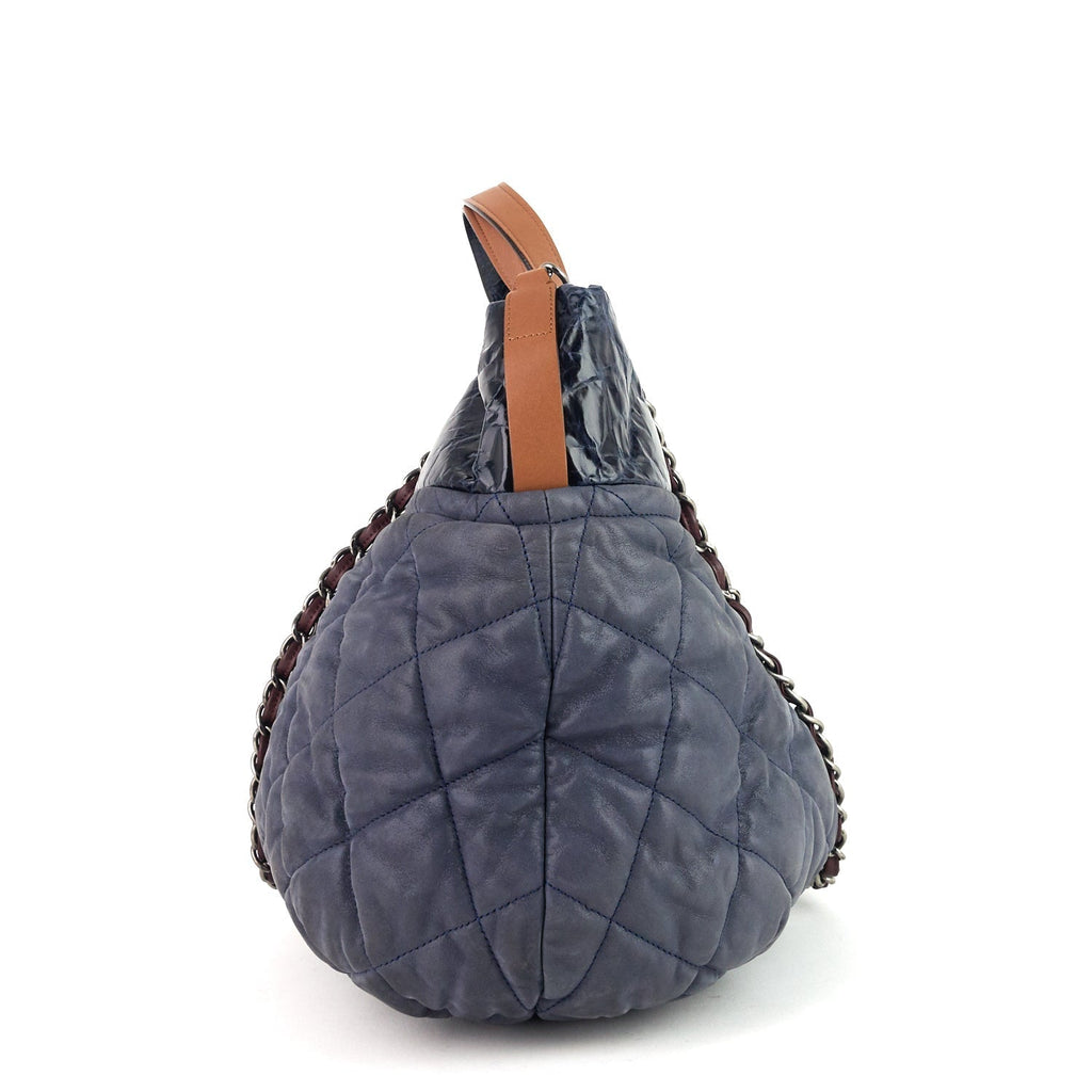 Chanel In the Mix Large Iridescent Calfskin Tote Bag