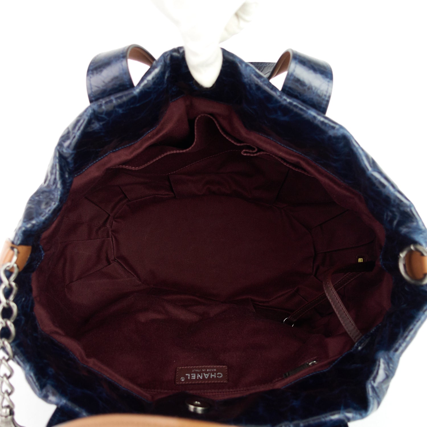 Chanel In the Mix Large Iridescent Calfskin Tote Bag