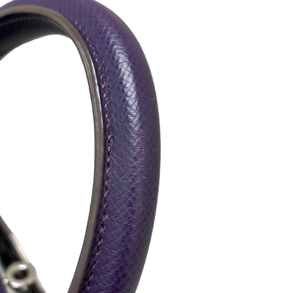 Hermes 2010 Violet Epsom Kelly 25 Retourne