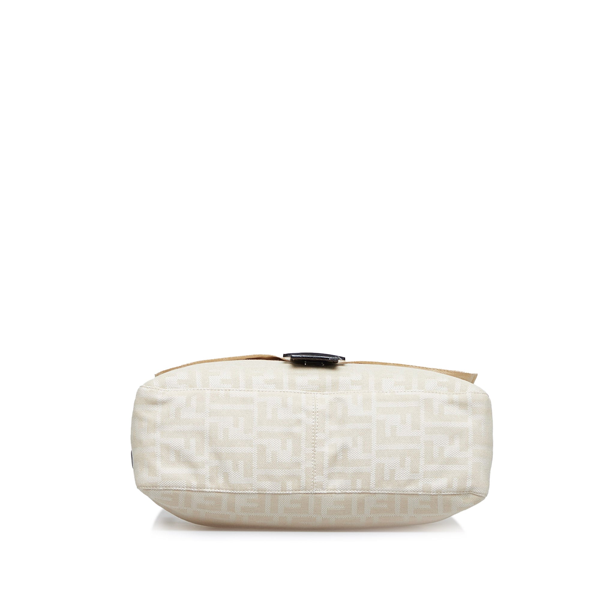 FENDI Zucca Canvas Shoulder Bag