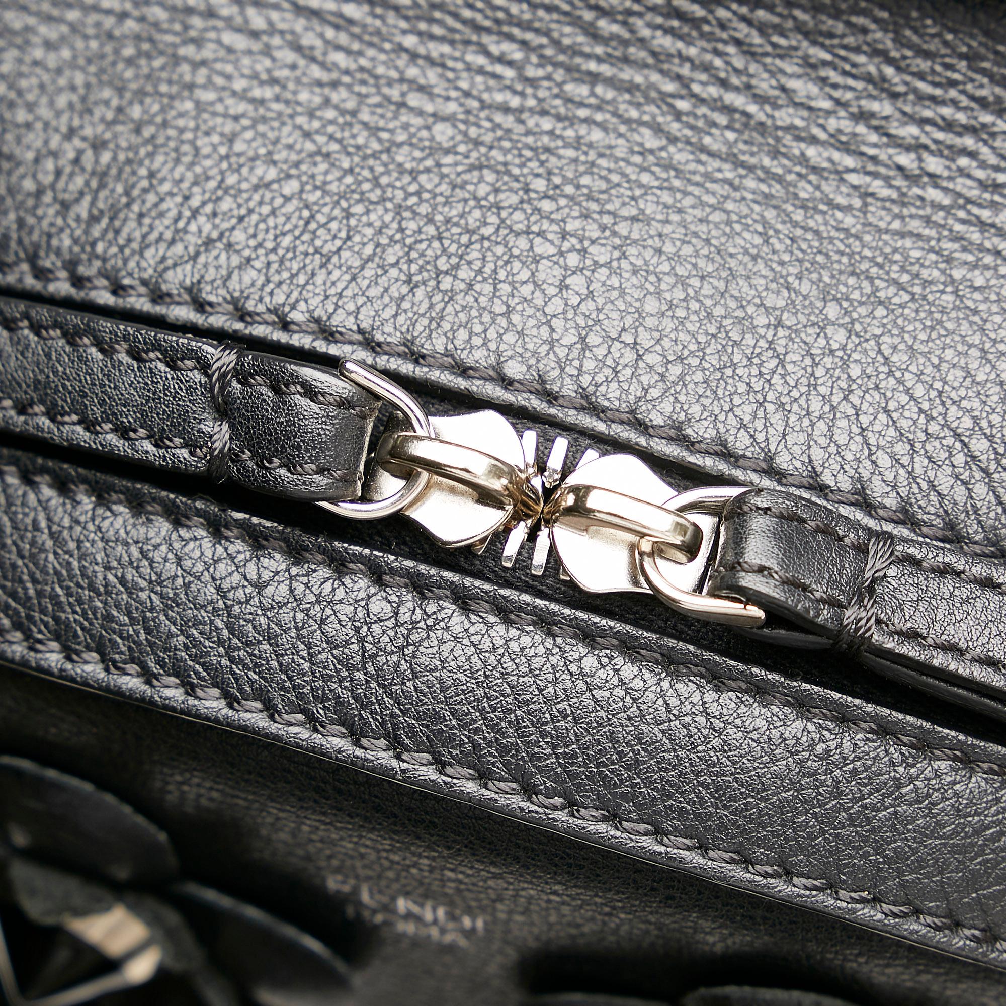 Fendi By The Way Flowerland Leather Backpack (SHG-26894)