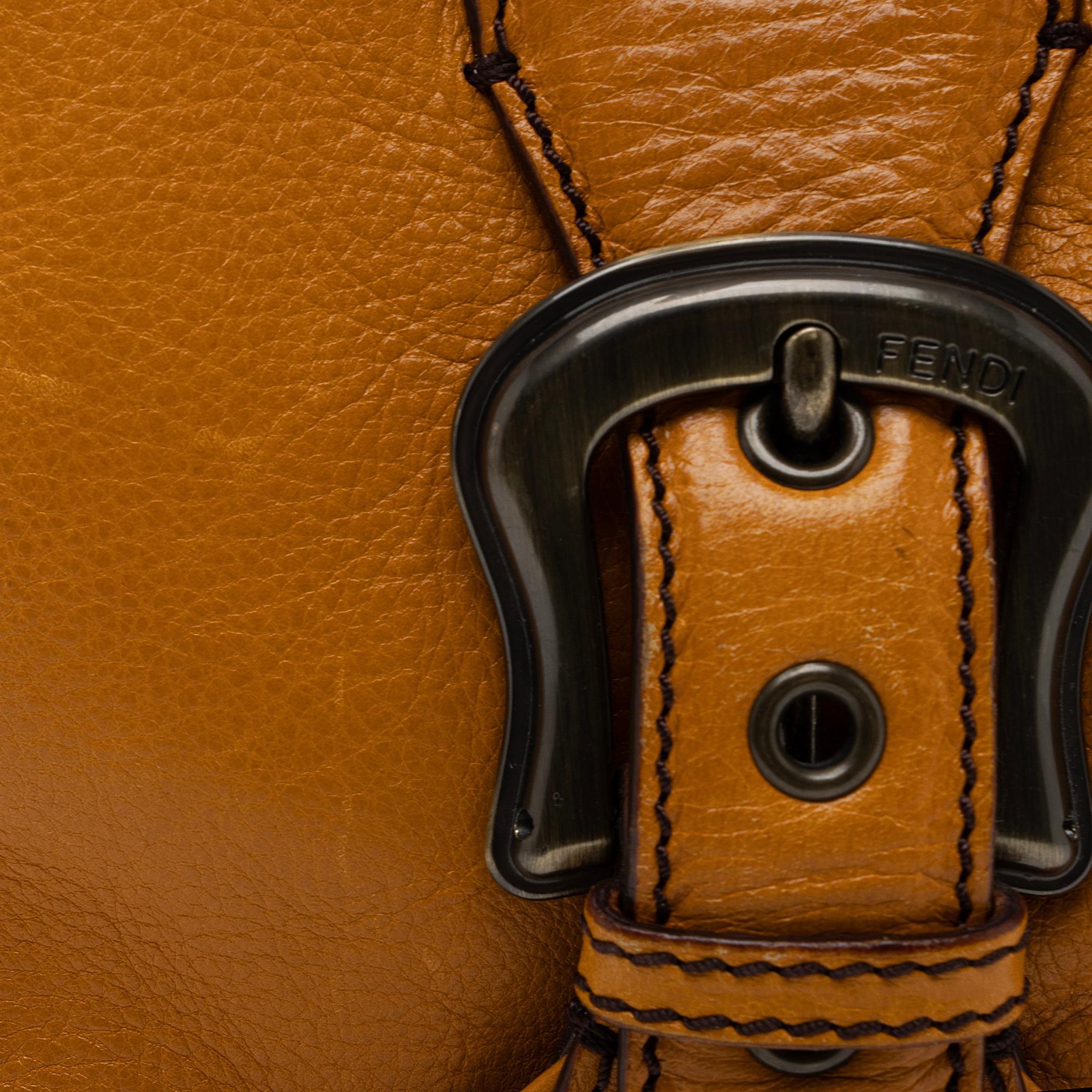 Fendi Calfskin Doctor Hobo (SHF-MOx0bz)