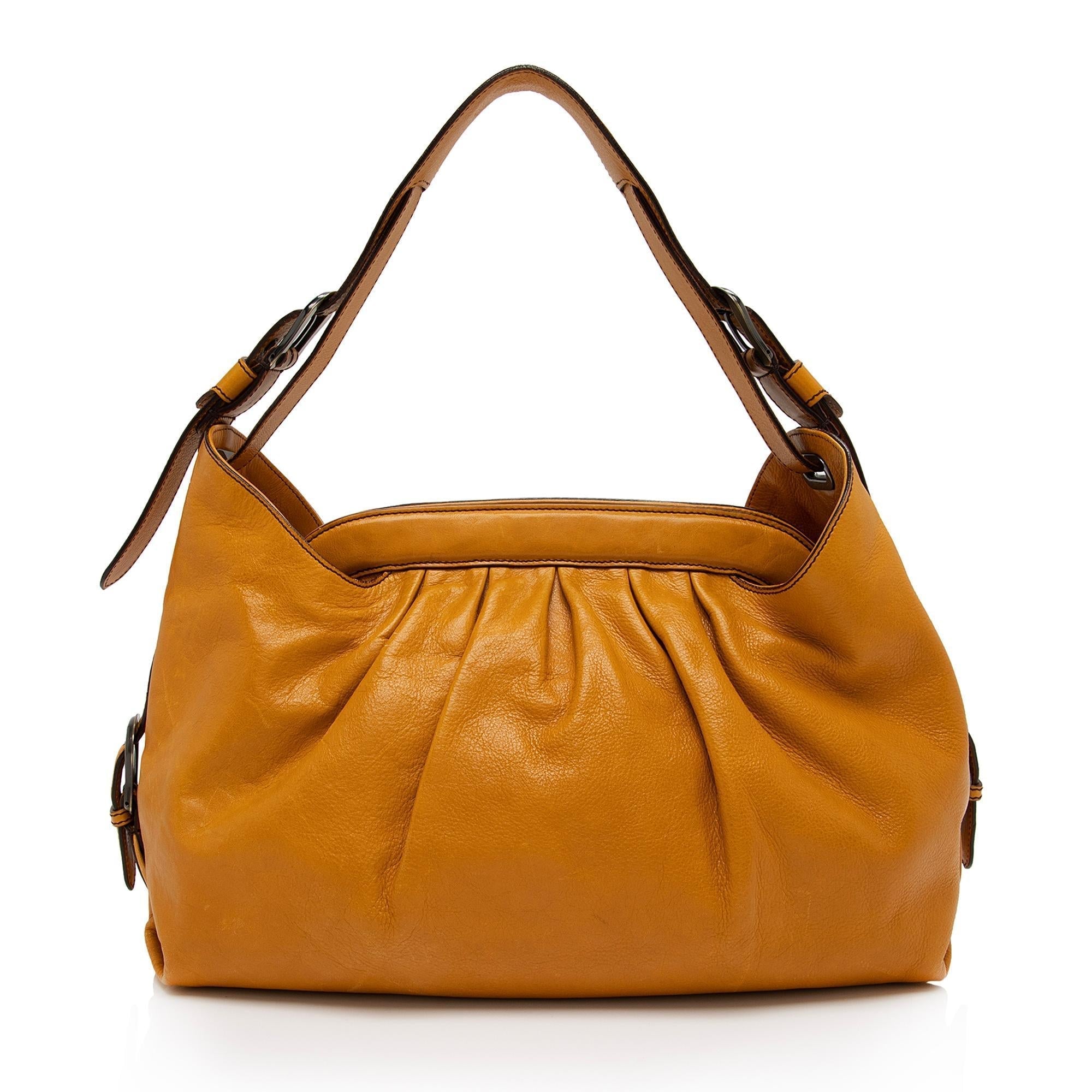 Fendi Calfskin Doctor Hobo (SHF-MOx0bz)