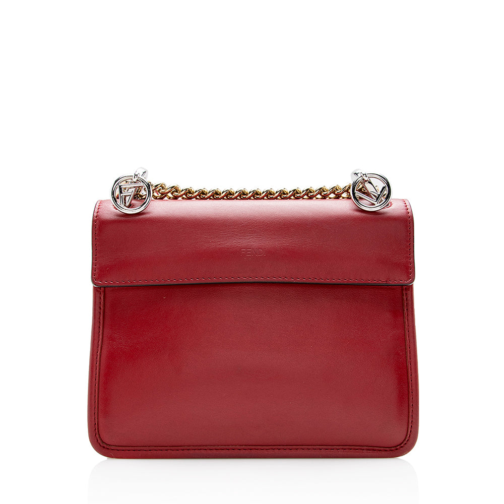 Fendi Calfskin Kan I Shoulder Bag (SHF-13965)