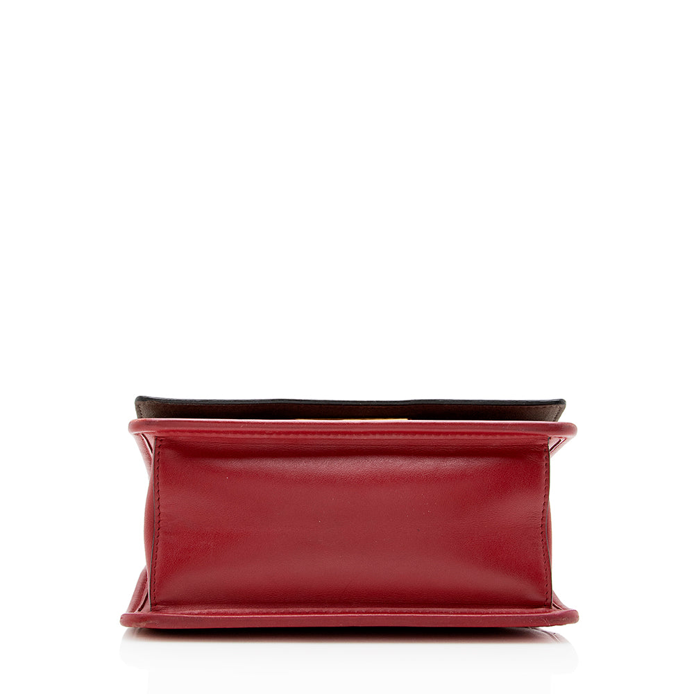 Fendi Calfskin Kan I Shoulder Bag (SHF-13965)