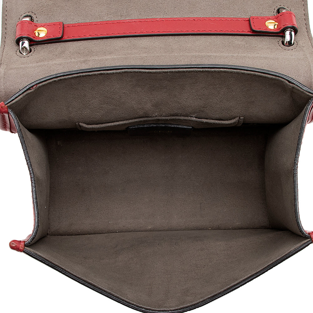 Fendi Calfskin Kan I Shoulder Bag (SHF-13965)