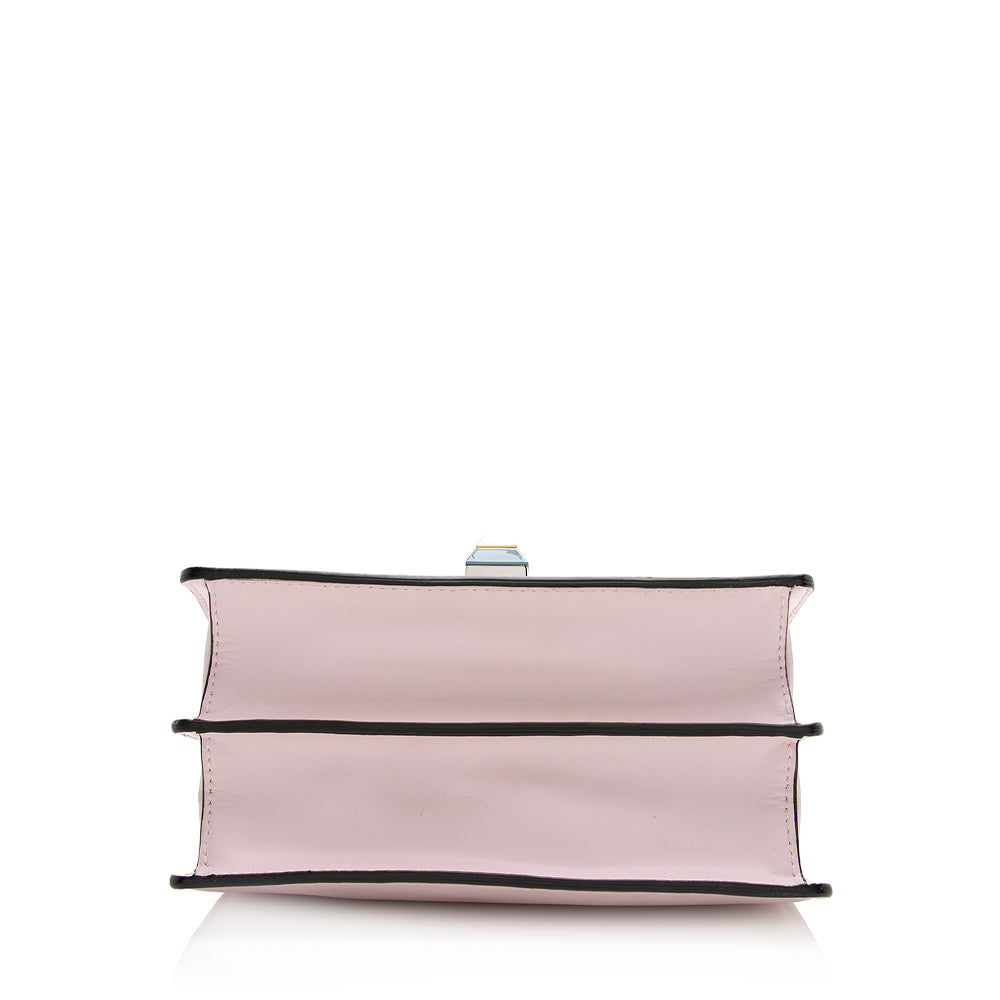 Fendi Calfskin Kan I Small Shoulder Bag (SHF-21594)