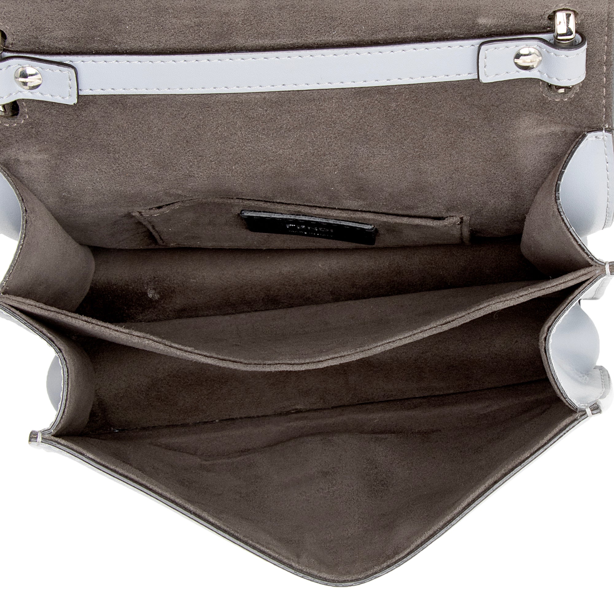 Fendi Calfskin Kan I Small Shoulder Bag (SHF-22970)