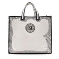 Fendi Coated Canvas Vetrifi Shopping Small Tote (SHF-15005)