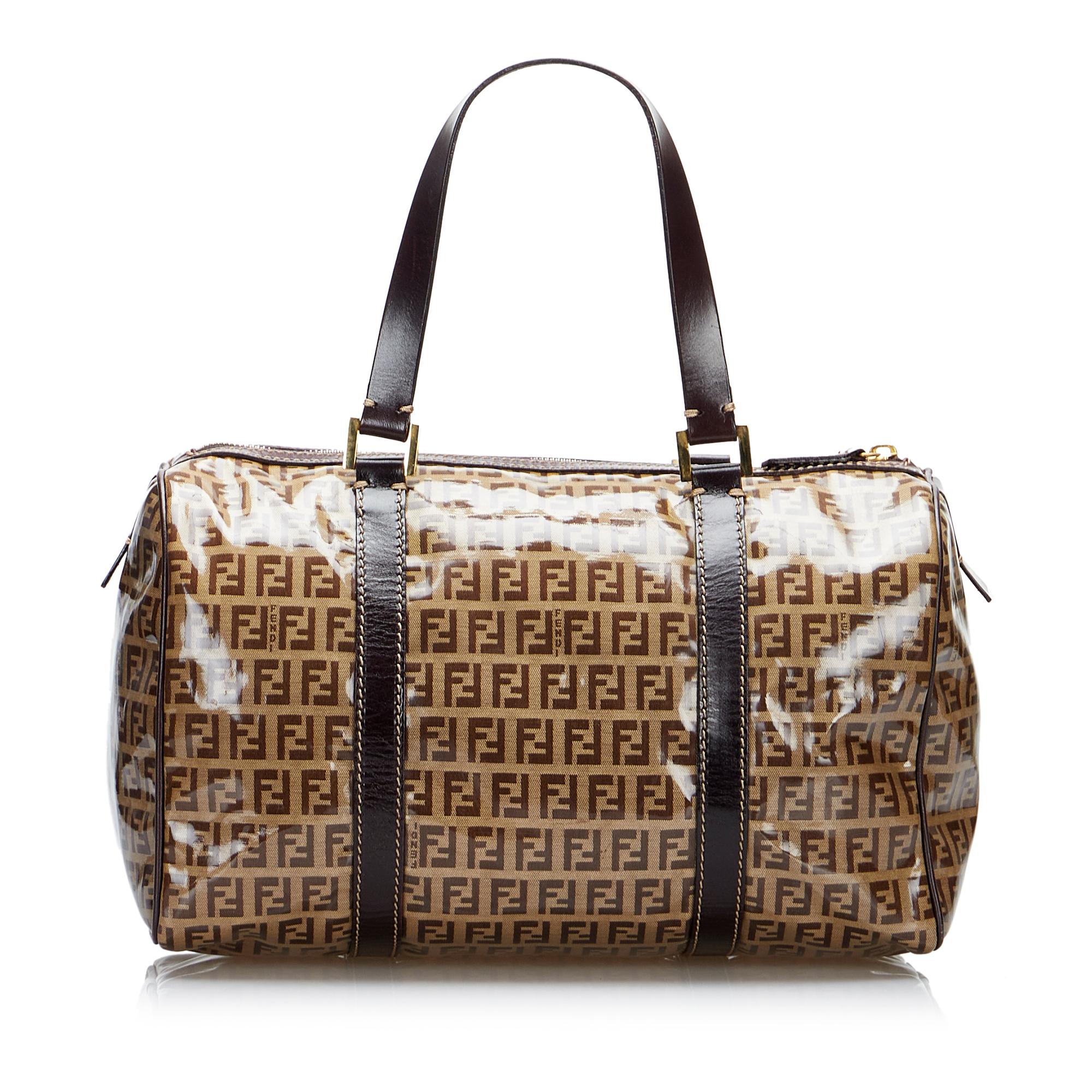Fendi Crystal Zucchino Boston Bag (SHG-MmeMkw)